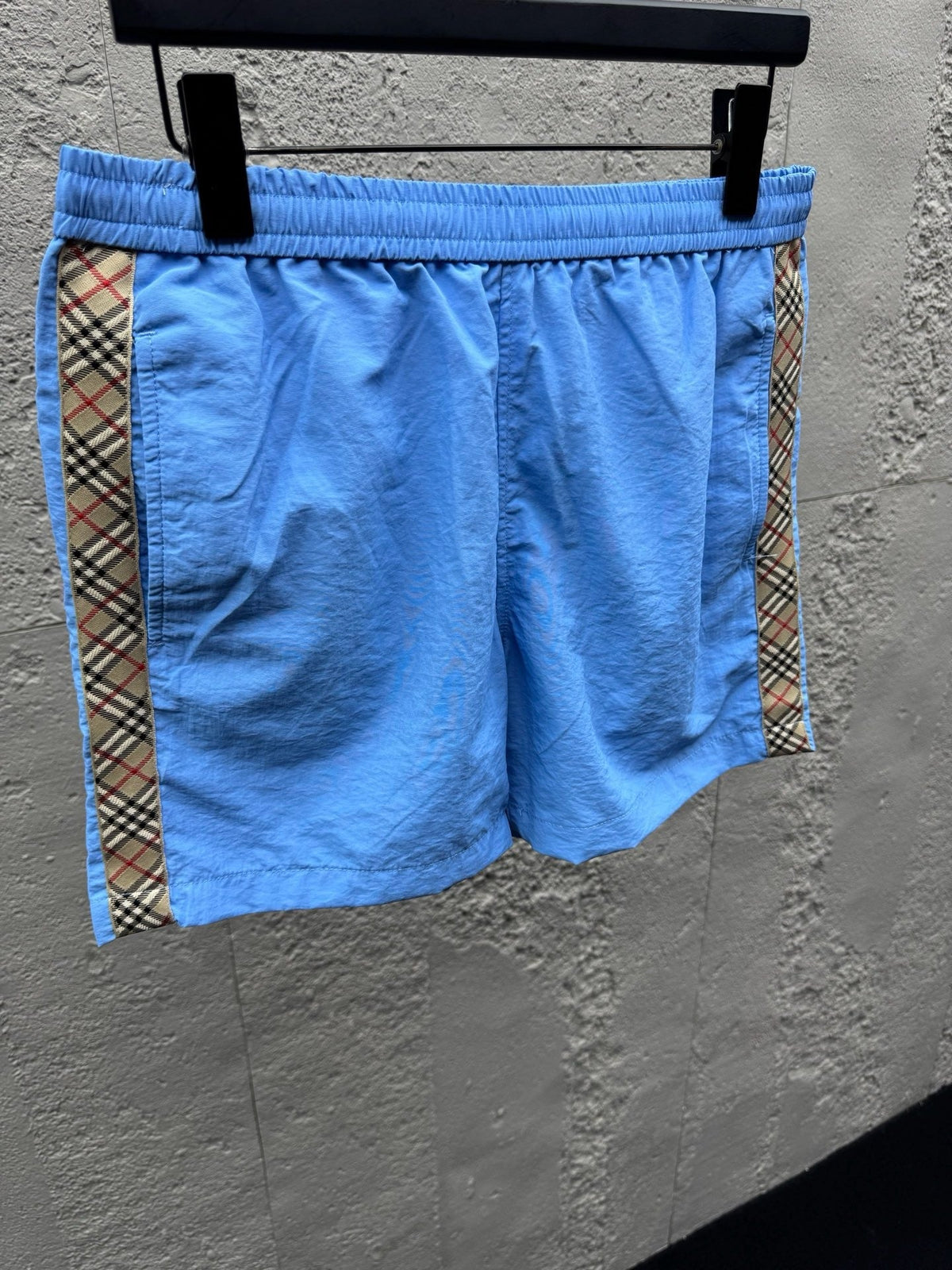 Cream Cotton Embroidered Drawstring - Men's