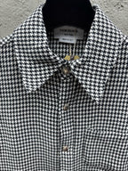 Grey Flannel Check Overshirt - Men's