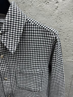 Grey Flannel Check Overshirt - Men's
