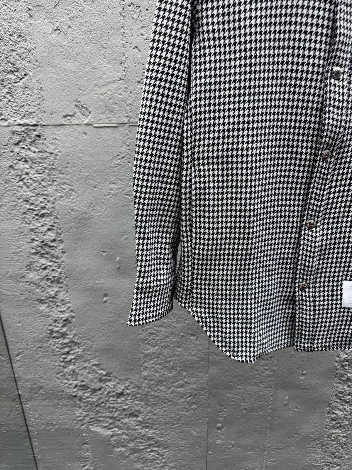 Grey Flannel Check Overshirt - Men's