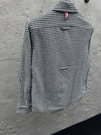 Grey Flannel Check Overshirt - Men's