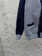 4-Bar Striped Cardigan - Men's