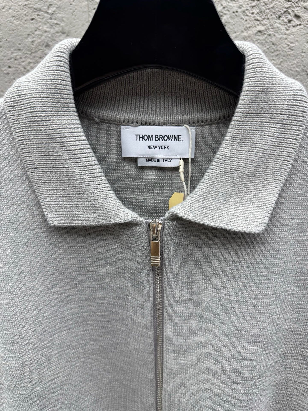 4-Bar Zip Cardigan Navy - Men's