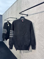 4-Bar Cardigan Charcoal - Men's