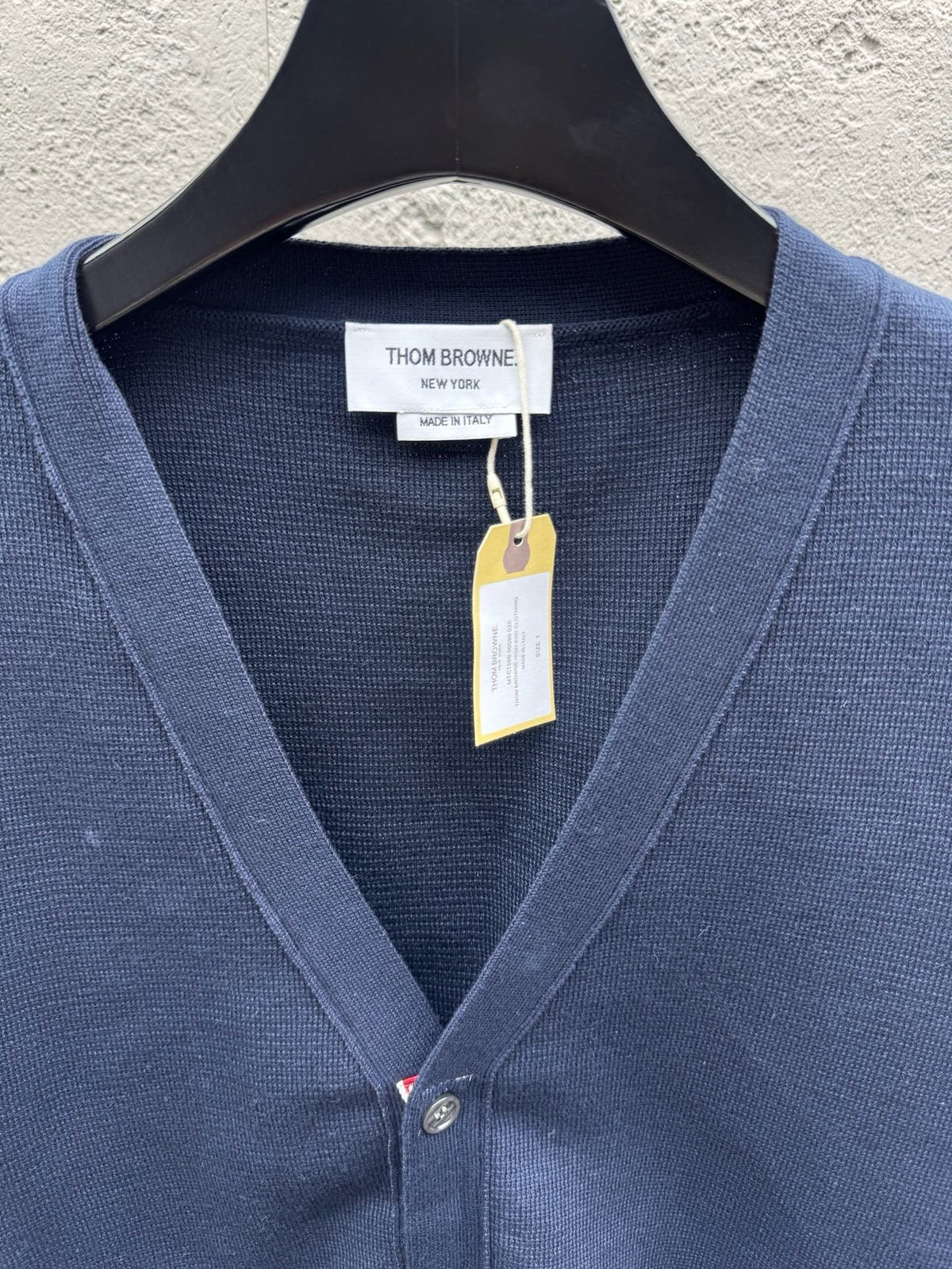4-Bar Cardigan Charcoal - Men's