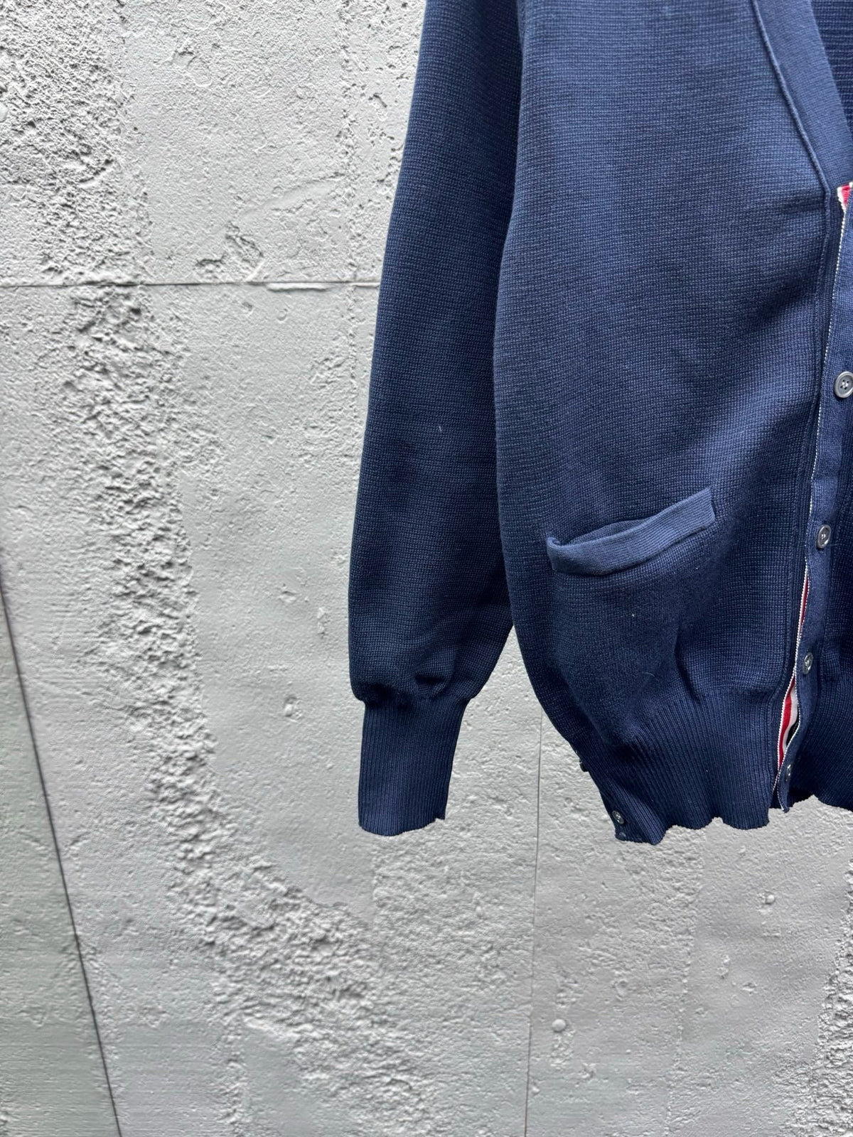 4-Bar Cardigan Charcoal - Men's