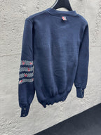 4-Bar Cardigan Charcoal - Men's