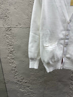 4-Bar Cardigan Charcoal - Men's