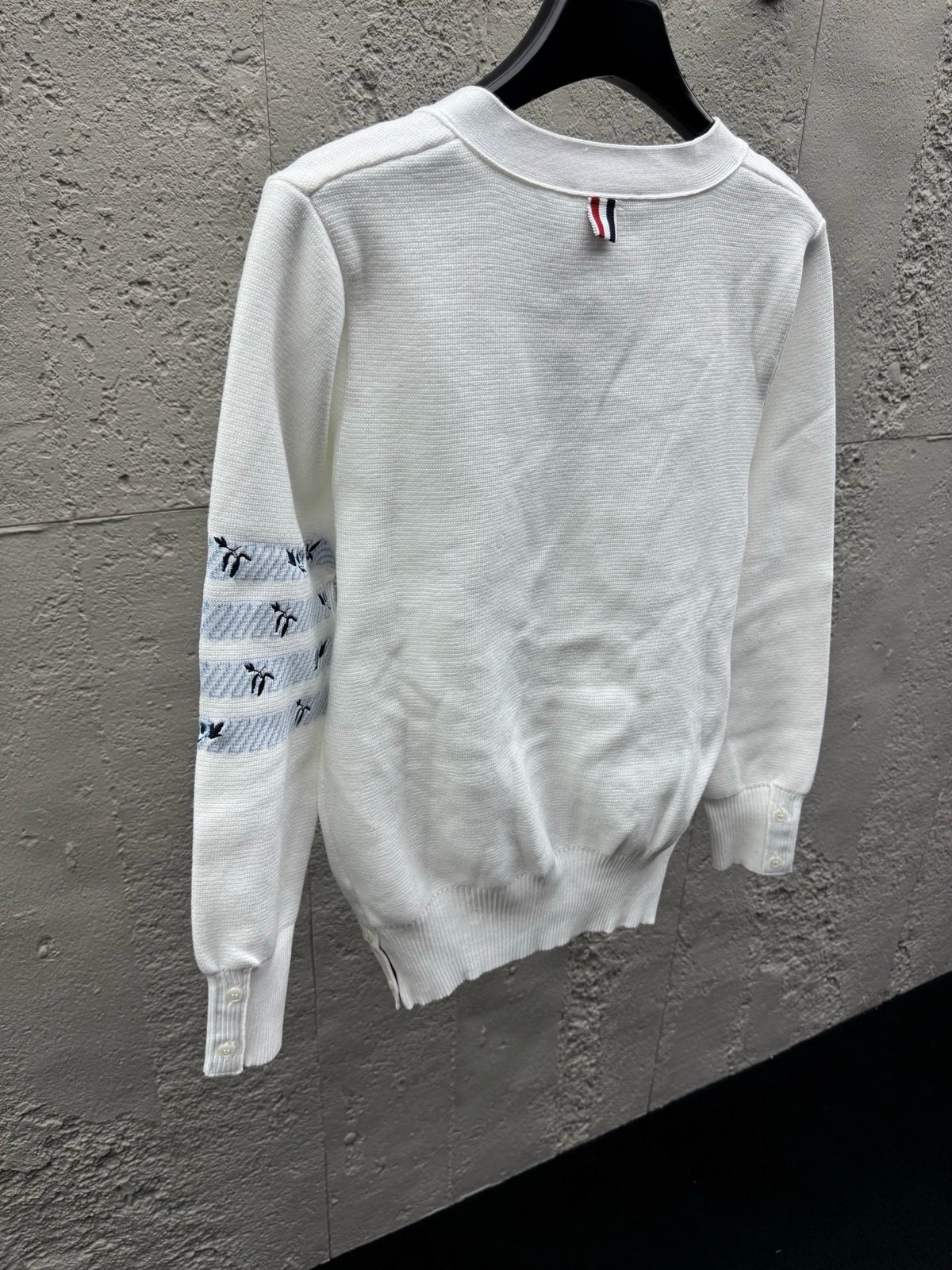 4-Bar Cardigan Charcoal - Men's