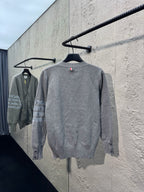 4-Bar Cardigan Charcoal - Men's