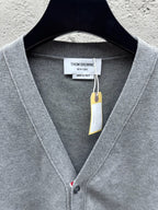 4-Bar Cardigan Charcoal - Men's