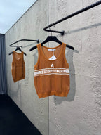 Brown Tank Top - Women's