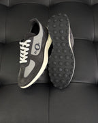Leather Low-Top Cream Sneakers - Men's