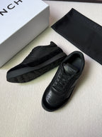 Grey Suede Contrast Sole Runner - Men's