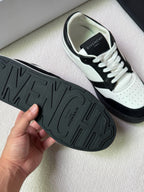 Grey Suede Contrast Sole Runner - Men's