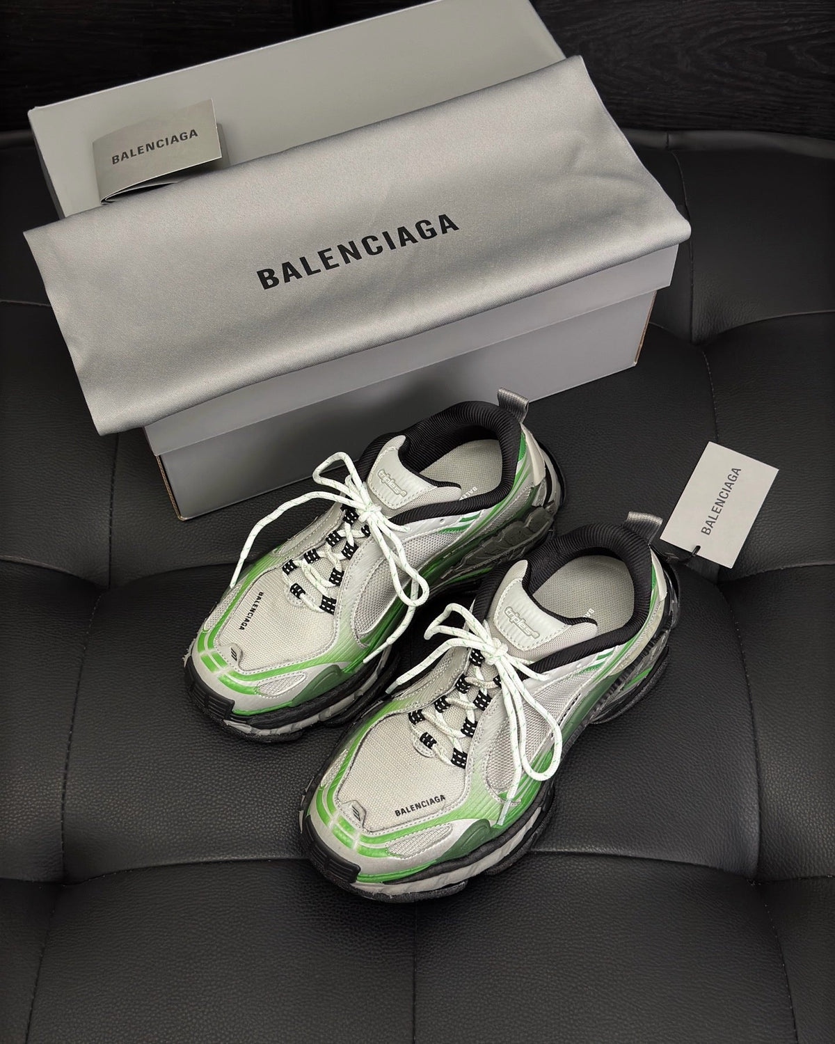Panelled Runner Cream Sneakers