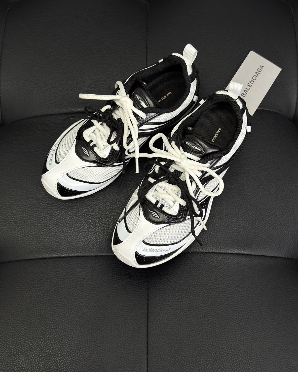 Black and White Sneakers
