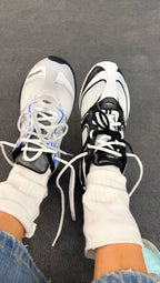 Black and White Sneakers