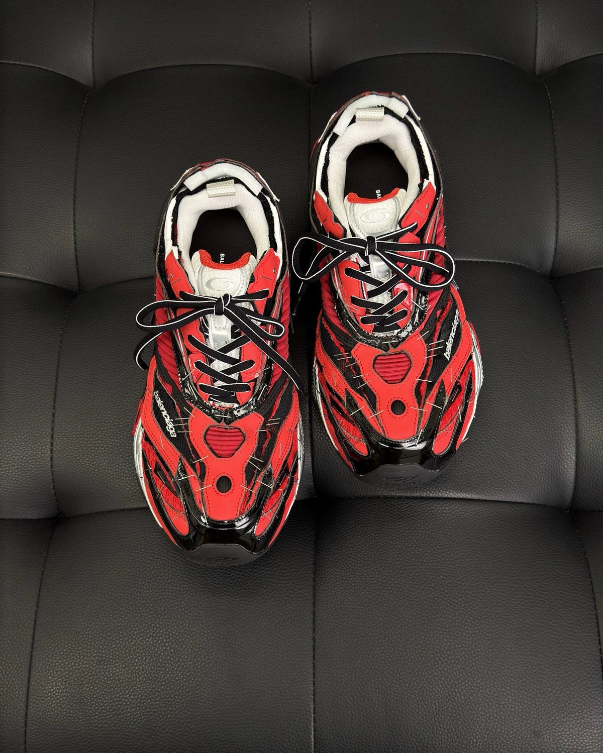 Red Mesh Graphic Chunky - Men's