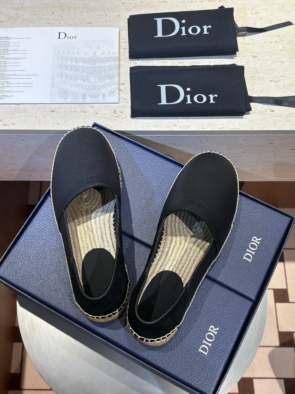 Black Espadrilles - Men's