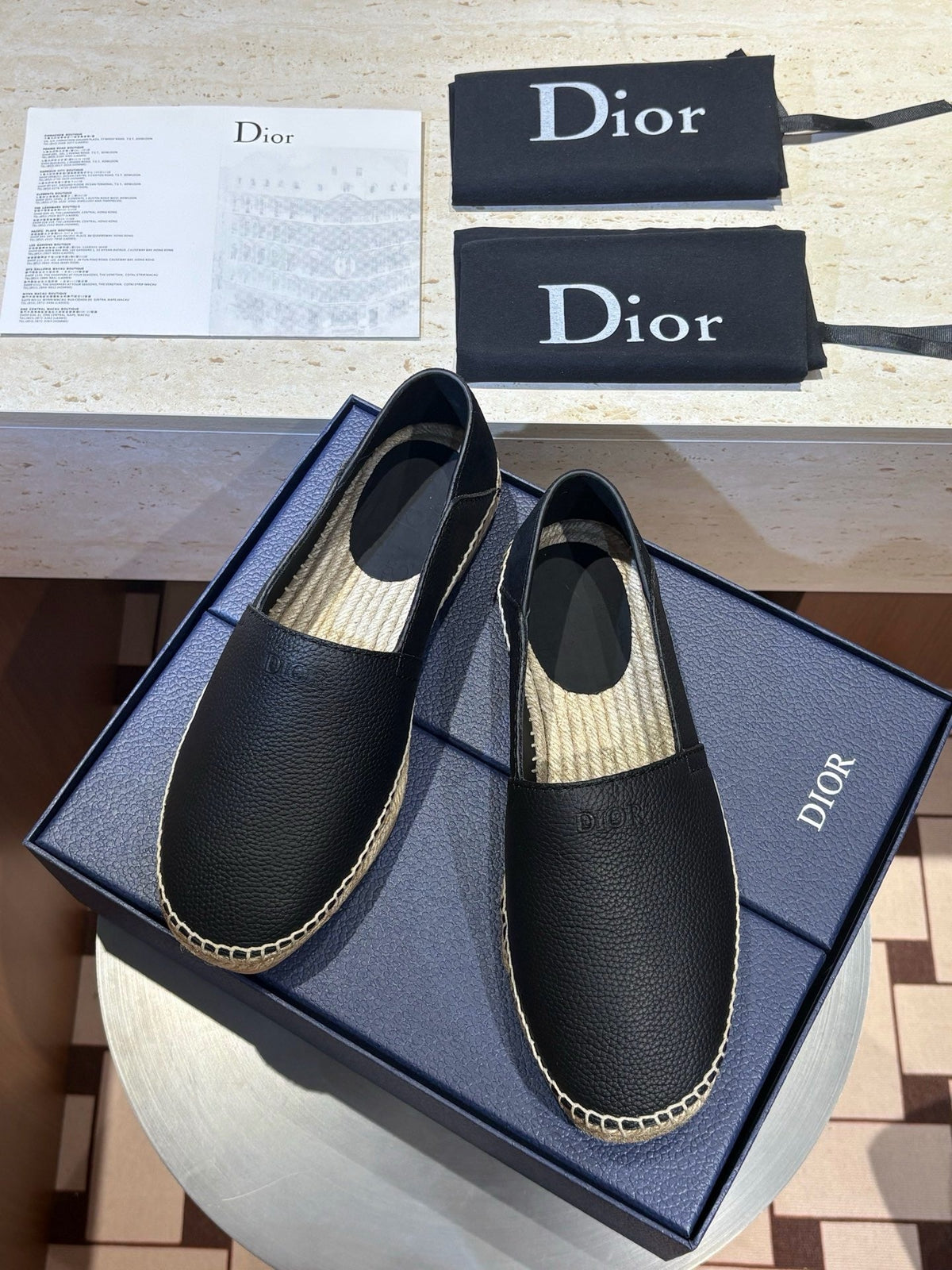 Black Espadrilles - Men's
