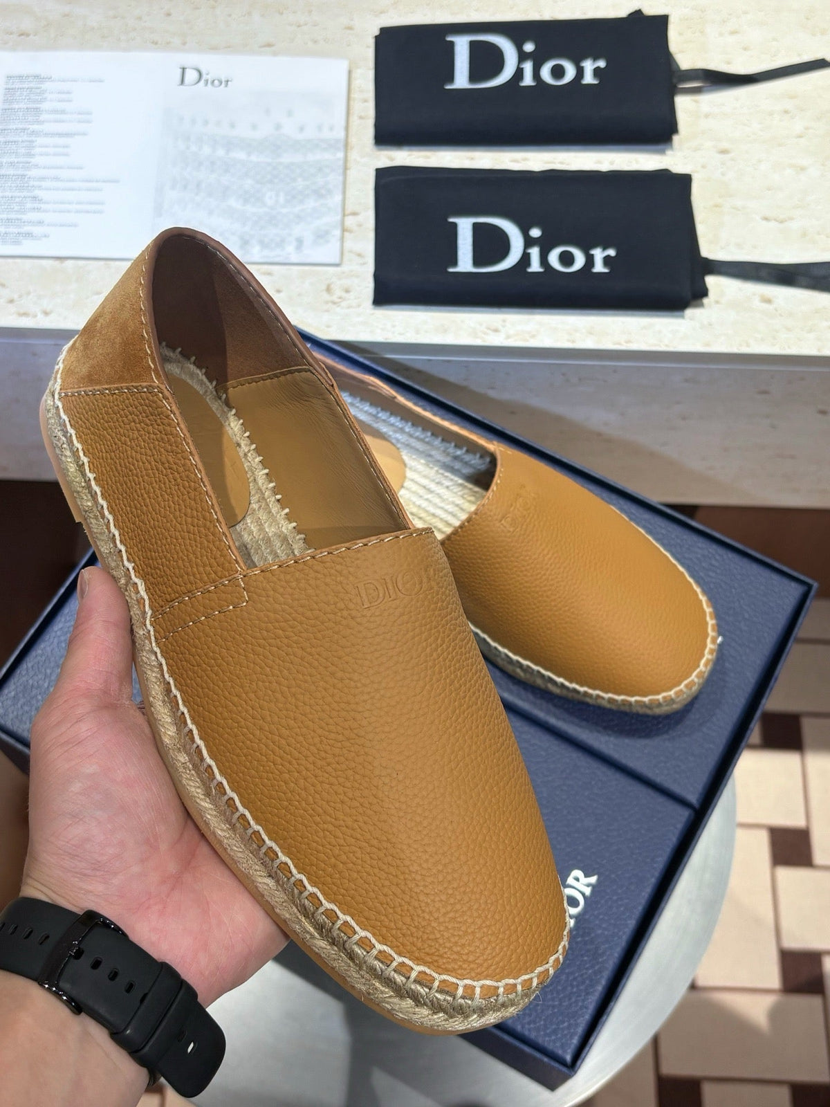 Black Espadrilles - Men's