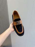 Navy Suede Horsebit Loafer - Men's