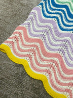 Rainbow Chevron Knit Shorts - Men's