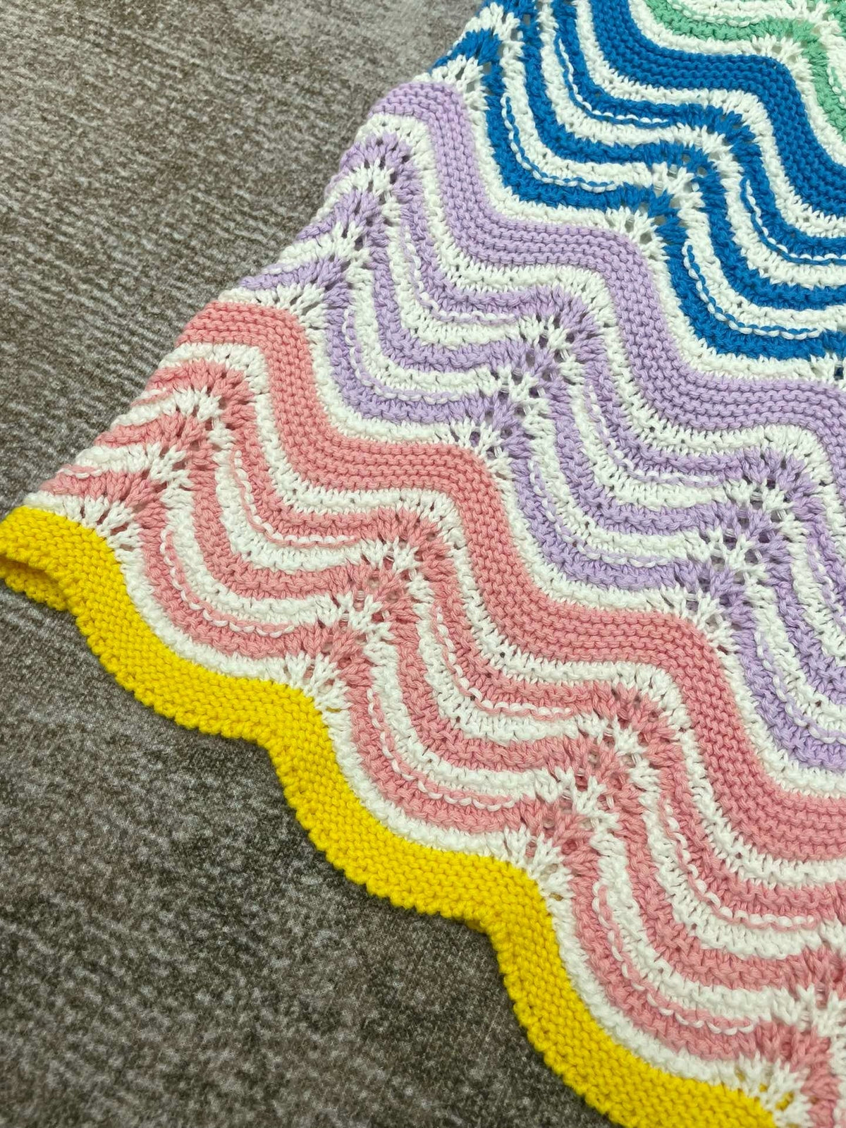 Rainbow Chevron Knit Shorts - Men's