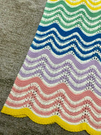 Pastel Chevron Knit Shirt - Men's