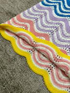 Pastel Chevron Knit Shirt - Men's
