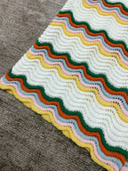 Multicolour Wave Knit Shorts - Men's