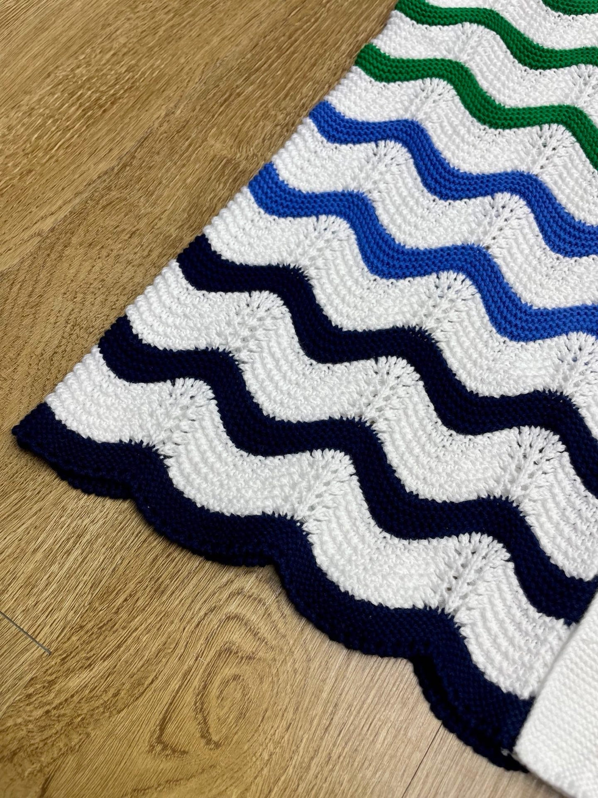 Green Chevron Knit Shirt - Men's