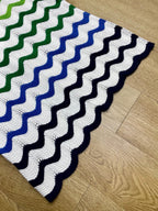 Green Chevron Knit Shirt - Men's