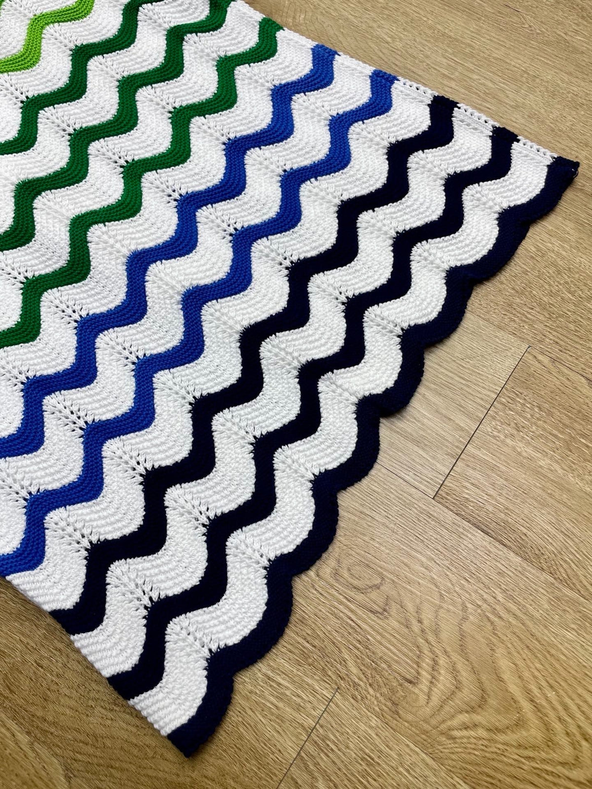 Green Chevron Knit Shirt - Men's