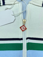 Light Blue Track Jacket - Men's