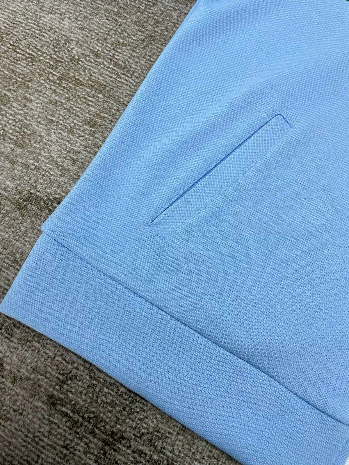 Light Blue Track Jacket - Men's