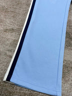 Blue Jersey Side Stripe Track - Men's