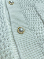 Green Striped Knit Shirt - Men's
