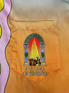 Sunset Gradient Silk Shirt - Men's