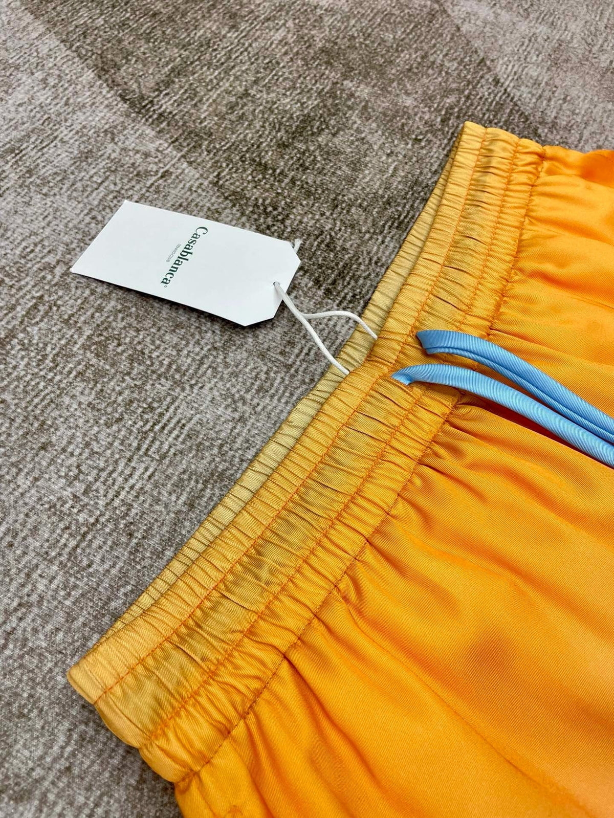 Sunset Gradient Silk Shorts - Men's