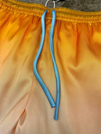 Sunset Gradient Silk Shorts - Men's