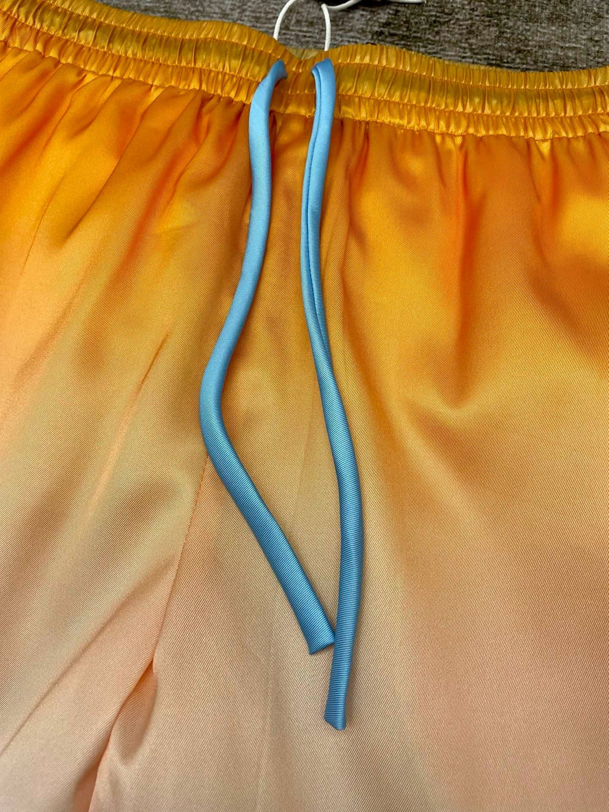 Sunset Gradient Silk Shorts - Men's