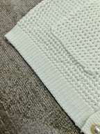 Grey Striped Knit Shirt - Men's