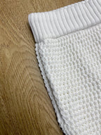 Blue Striped Knit Shorts - Men's