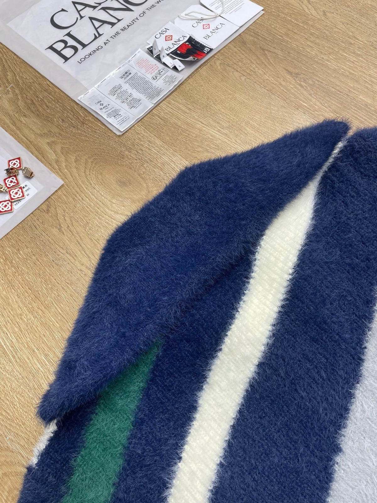 Chevron Knit Zip - Men's