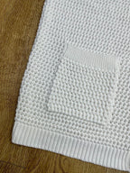 Monochrome Striped Knit Shirt - Men's
