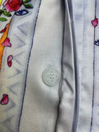 Landscape Print Silk Shirt - Men's