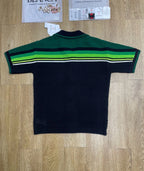 Navy Striped Knit Shirt - Men's