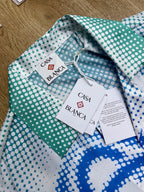Monogram Gradient Silk Shirt - Men's
